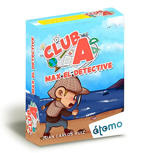 Atomo Games MAX el Detective Club A Juego de Cartas