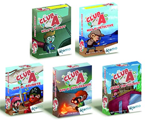 Atomo Games. Pack Club A. Colección 5 juegos educativos