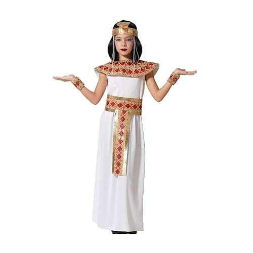 Atosa disfraz faraona blanco y dorado 10 a 12 años