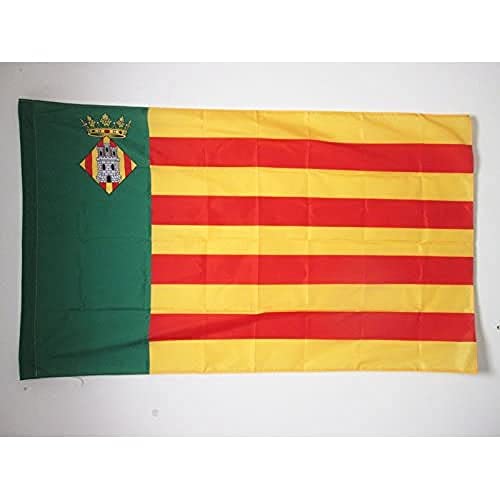 AZ FLAG Bandera de la Provincia DE CASTELLÓN 90x60cm para Palo - Bandera CASTELLÓN EN Comunidad Valenciana 60 x 90 cm
