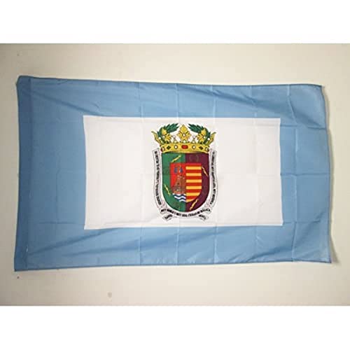 AZ FLAG Bandera de la Provincia DE MÁLAGA 150x90cm para Palo - Bandera MÁLAGA EN ANDALUCÍA 90 x 150 cm