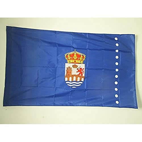 AZ FLAG Bandera de la Provincia DE ORENSE 150x90cm para Palo - Bandera ORENSE EN Galicia 90 x 150 cm