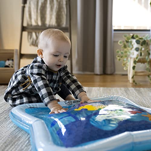 Baby Einstein, Alfombra de Juegos Inflable con Agua Ocean of Discovery, Gimnasio de Actividades con 6 animales flotantes, exploración sensorial, fácil de limpiar, 6 meses, 1 Stück (1er Pack)