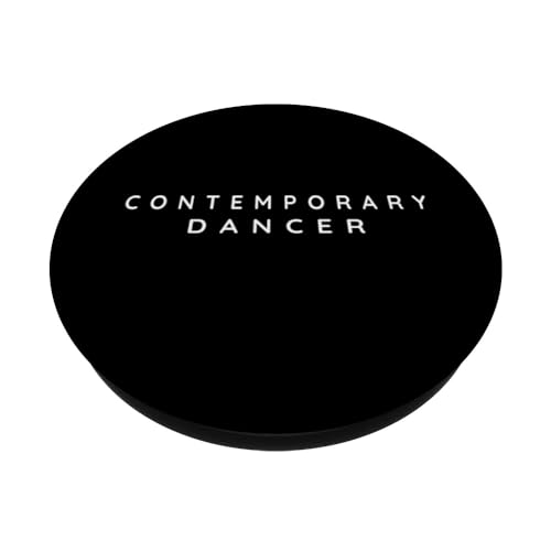 Bailarines contemporáneos, diseño moderno y contemporáneo de danza PopSockets PopGrip Intercambiable