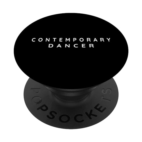 Bailarines contemporáneos, diseño moderno y contemporáneo de danza PopSockets PopGrip Intercambiable