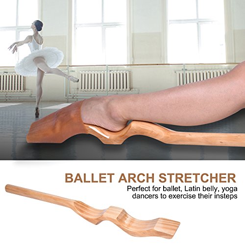 Ballet Foot Stretcher, Footstretcher de Madera Estiramiento de Pie Ballet 30-45 Tama?o para Ballet Profesional Herramienta de Madera para Moldear el Empeine de Ballet para Ballet Deportivo
