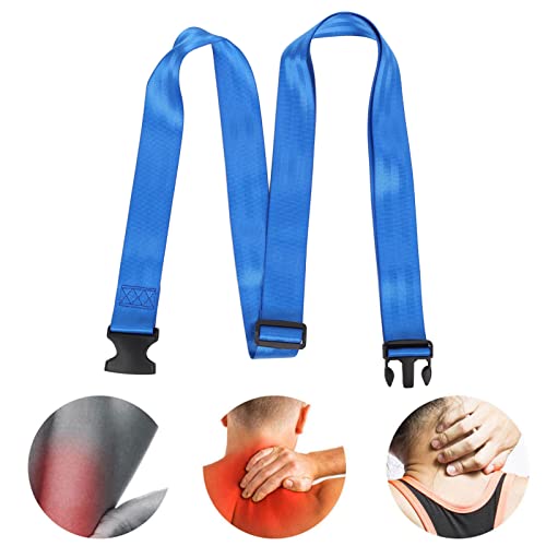 Banda de Movilización Articular, Mulligan Strap Cinturón de Tracción de Estabilización Pélvica Ajustable para Hospital para Fisioterapeutas(Azul)