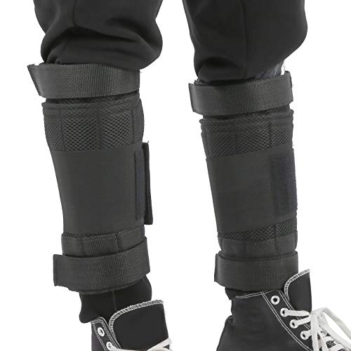 Banda de peso para piernas de acero inoxidable + tela Oxford, 1 kg, ajustable, para entrenamiento de fitness