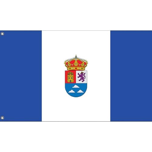 Bandera de Las Palmas de España | Impresión de diseño único | 90 x 150 cm