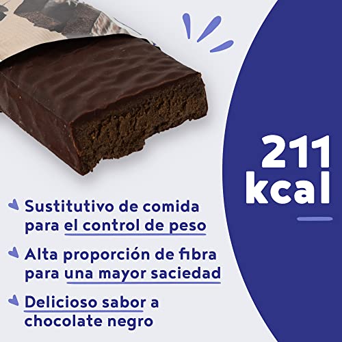Barras Proteíca One Meal - Barrita Nutritiva Sustituto de Comida Allévo by Alpha Foods (Chocolate negro)