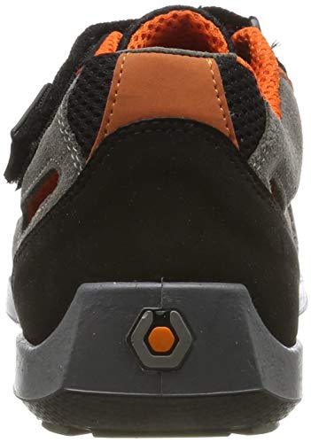 BASE Protection Aerobic S1P ESD SRC Zapato de Seguridad, Talla: 42, Color: Gris/Naranja, B0617GOR42