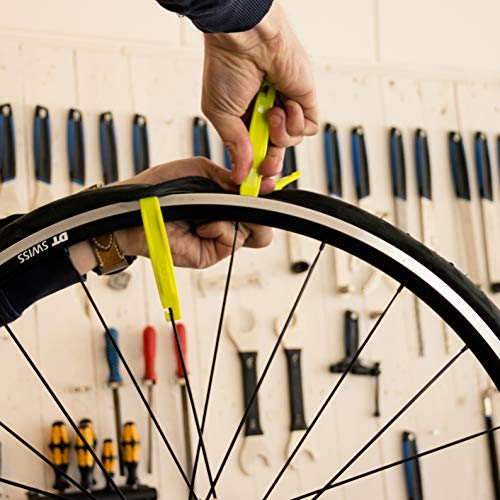 BBB Cycling - Juego de 3 palancas para neumáticos de bicicleta. Color Amarillo Neón - Modelo EasyLift BTL-81