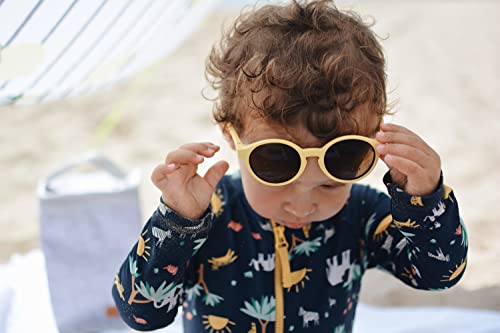 BÉABA Gafas de sol para niños de 2 a 4 años, Protección 100% UV - CAT 3, Protección lateral, Comodidad óptima, Patillas ajustables en 360°, Polen