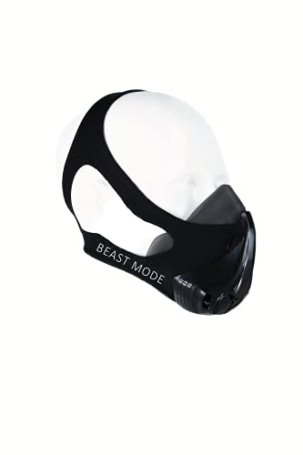 Beastmode Máscara de entrenamiento – Máscara de resistencia respiratoria para mayor rendimiento de resistencia.