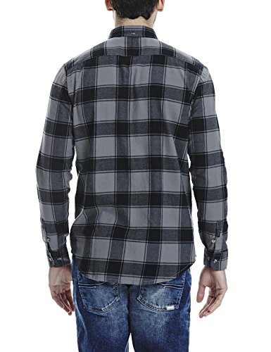 Bench Dialog Camisa, Grau (Dark Grey Gy149), Kragenweite: 40 (Herstellergröße: S) para Hombre