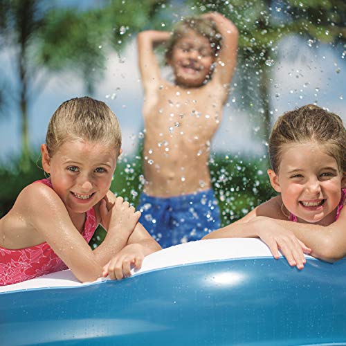 Bestway Piscina Familiar 54150 - Piscina Inflable - 305 x 183 x 46 cm - Paredes Laterales Extra Anchas - 3+