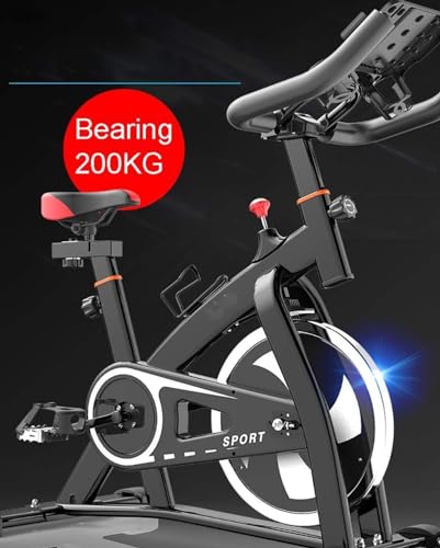 Bicicleta estática para adelgazar, bicicleta estática vertical, bicicleta estática, equipo de fitness interior, entrenamiento aeróbico, bicicleta cardiovascular, B (deportes de interior) (A)