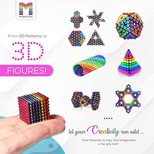 Bloques de construcción 3D Divertidos y Coloridos, Regalos de cumpleaños niños y niñas 216 Piezas