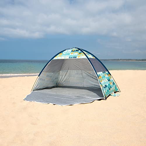 Board Masters Refugio de Playa con un UPF de 50+ y Bolsa de Transporte diseño Volkswagen - Azul