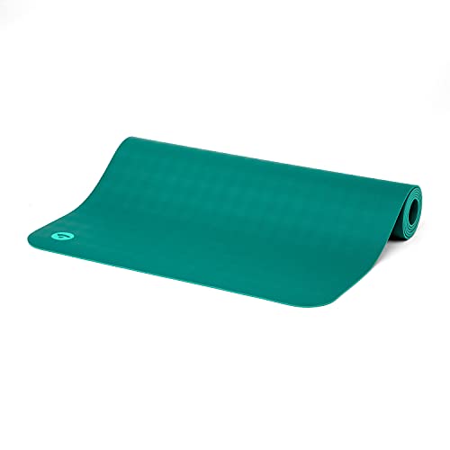 Bodhi Esterilla de yoga Eco Pro, 100% caucho natural | muy antideslizante | 100% natural y ecológica | esterilla profesional para yoga | ideal para yoga dinámico | 185 x 60 x 0,4 cm (jungle green)