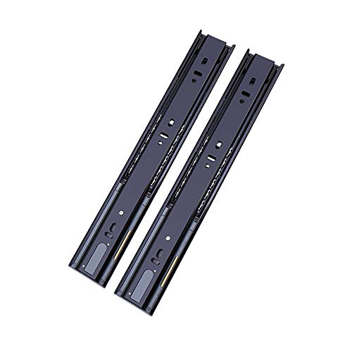 BOHHO 1 Pair Heavy Duty Drawer Slides 10 12 14 16 18 20 Inch 260 LB Load Capacity Side Mount Full Extension Ball Bearing Cabinet Rails Tool Box Runners Tracks Glides