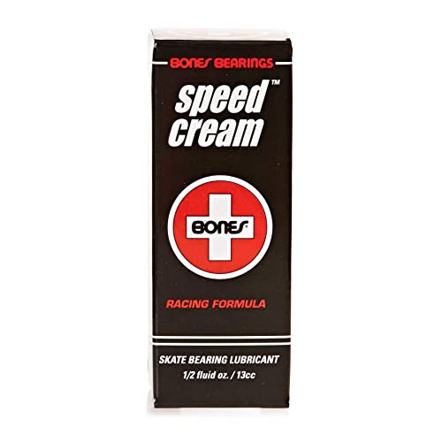 Bones Bearings Speed Cream Speed Cream 1/2 Oz. - Cera para Skateboards, Talla 7.5 x 0.5 x 1.5