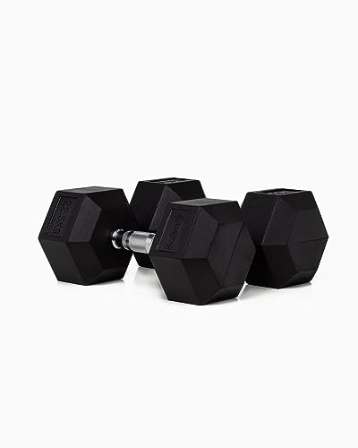 Boomfit Mancuernas Hexagonales 1-40kg - para Mejorar el Rendimiento Muscular y coordinación de los Atletas (22.5)
