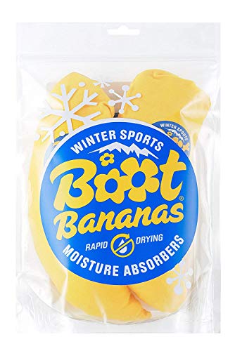 Boot Bananas - Ambientadores con forma de plátano para calzado deportivo de invierno, triatlón, golf y motociclismo