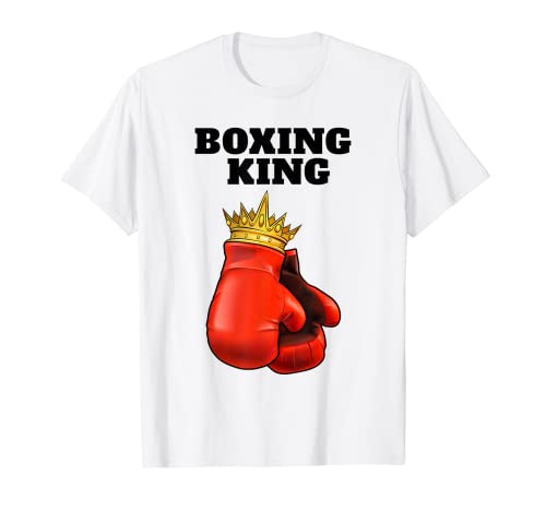 Boxing King | Camiseta de Boxeo para Hombre | Boxeo Deportivo Boxeo Camiseta
