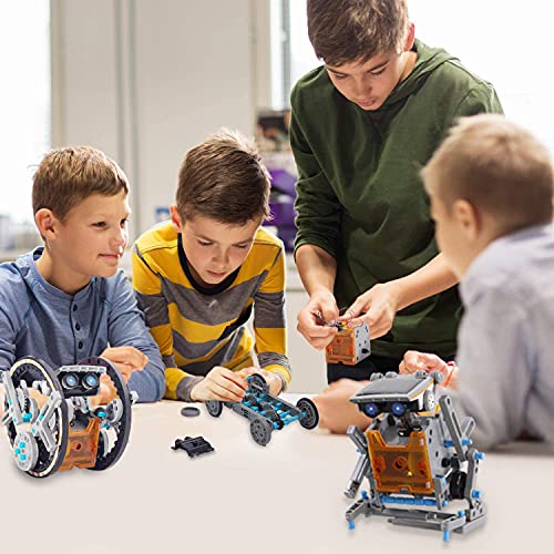 BOZTX 12 en 1 Juegos Educativos Energía Solar Robotica Stem Kits Manualidades Niños 8-12 Años Regalos