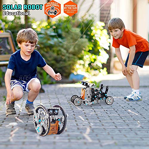 BOZTX 12 en 1 Juegos Educativos Energía Solar Robotica Stem Kits Manualidades Niños 8-12 Años Regalos