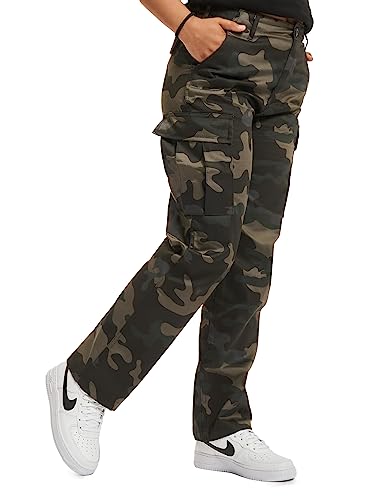 Brandit Kids US Ranger - Pantalones para niño, talla S 122, color camuflaje