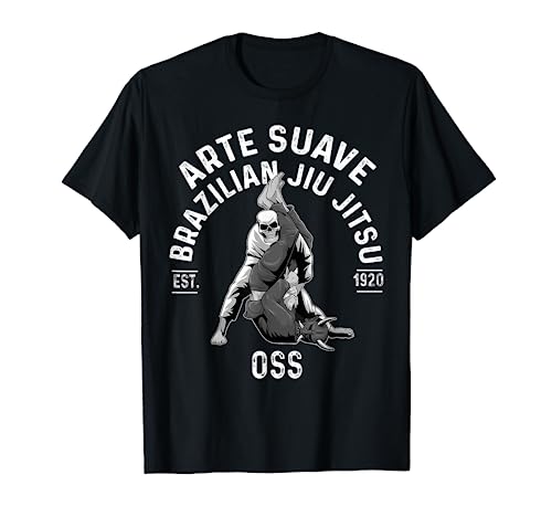 Brazilian Jiu Jitsu Arte Suave OSS BJJ NoGi Grappling Camiseta