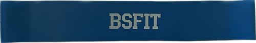 BSFIT® Kit Bandas glúteos Fitness Bandas de Resistencia, Set de 5 Cintas Elásticas Fitness y Musculación de Látex Agradable a la Piel Gimnasio en casa