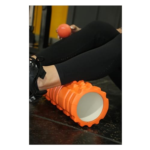 BSFIT® Rodillo para Masaje Rodillo de espuma Descubre el cilindro gomaespuma Rollo masaje muscular foam roller, para Yoga y Pilates también