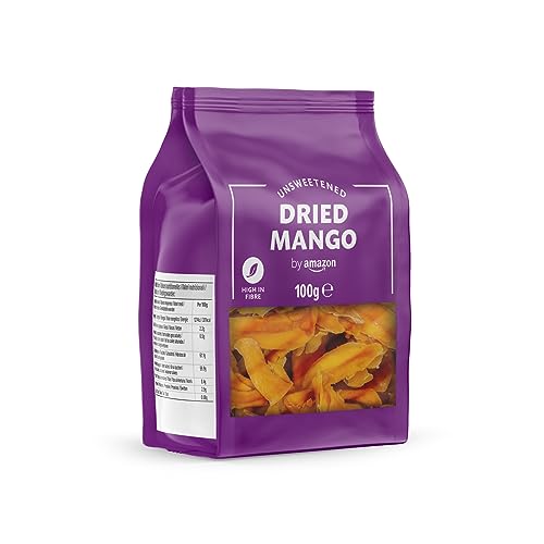 by Amazon Mango deshidratado, 100 g (Paquete de 7)