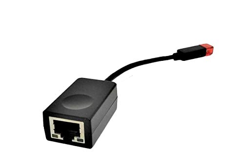 Cable adaptador Ethernet RJ45 (1ª generación) de repuesto compatible con Lenovo Thinkpad X1 Carbon 2nd, 3ra, 5th Gen|X1 Extreme 1st, 2nd Gen|P1, P1 Gen 2|X1 Yoga 2nd, 3rd Gen|L380 Yoga, L390 Yoga