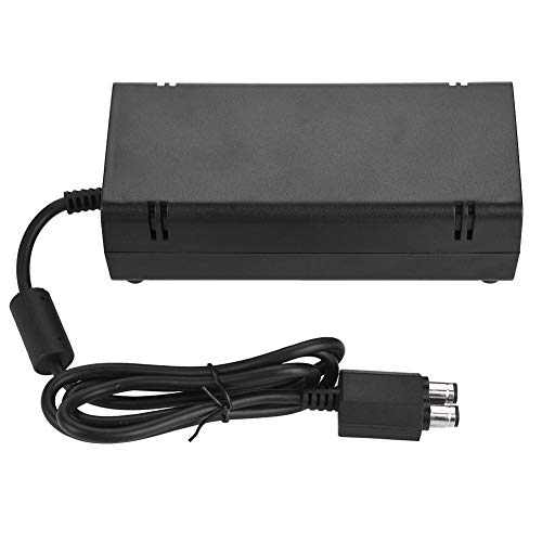 Cable de Cable Adaptador de alimentación de Cargador de ladrillo de alimentación Universal para Xbox 360 Slim, luz indicadora LED(EU 110-240V)