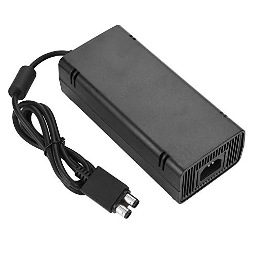 Cable de Cable Adaptador de alimentación de Cargador de ladrillo de alimentación Universal para Xbox 360 Slim, luz indicadora LED(EU 110-240V)