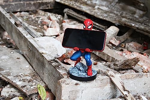 Cable Guys - Marvel Spiderman Gaming Accessories Holder & Phone Holder for Most Controller (Xbox, Play Station, Nintendo Switch) & Phone