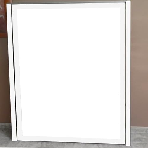Cama abatible Vertical Modelo Económico (120x180 cm, Parte metálica en Blanco)