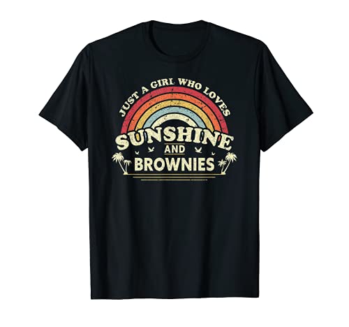 Camisa Brownie. Sólo una chica que ama el sol y los brownies Camiseta