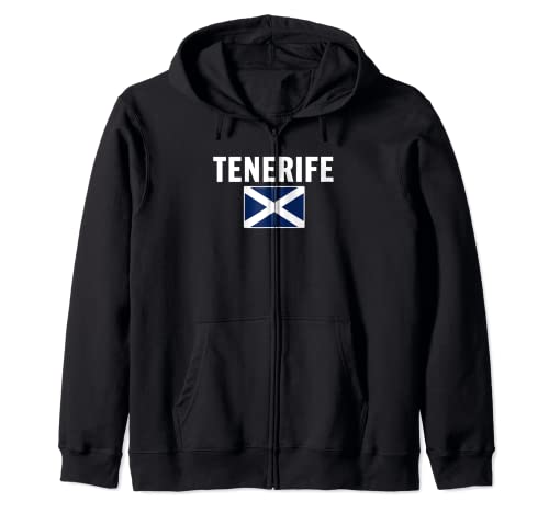 Camiseta de fútbol con bandera de Tenerife para regalo de viaje Sudadera con Capucha