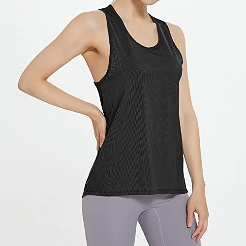 Camiseta de Tirantes de Yoga sobre Hielo para Mujer sin Mangas para Correr y Fitness Camiseta Capitana Mujer (Blue, M)