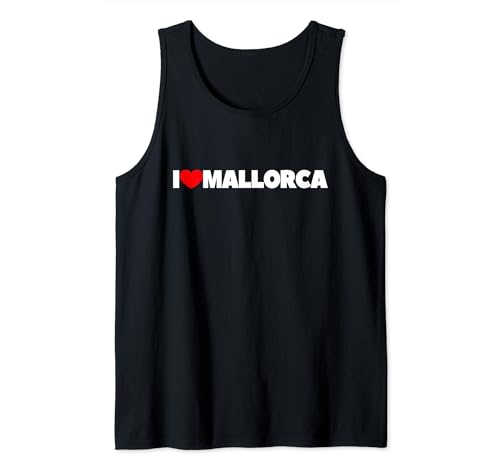 Camiseta I Love (Heart) Mallorca Camiseta sin Mangas