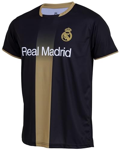 Camiseta oficial Real Madrid, Negro , XL