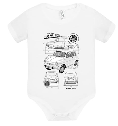 camisoleta Body unisex de bebé 600, body para bebé, regalo bebé, regalo para bebé, body, bodies para bebés, coche clásico