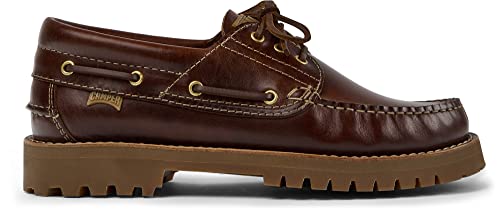 Camper Nautico-15233, Zapatos Hombre, Marrón (Medium Brown), 42 EU