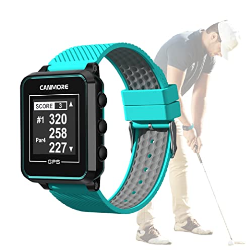 CANMORE TW356 - Dispositivo portátil con GPS de golf, 40.000 cursos precargados gratuitos de actualización en todo el mundo