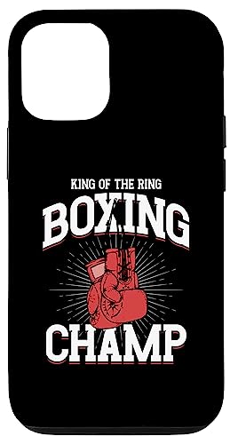 Carcasa para iPhone 14 King Of The Ring Boxing Champ | Lucha | Guantes Boxer